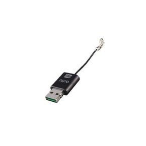 W 엑토 2WAY 양방향 USB 카드리더기 블랙 (CRD-35)