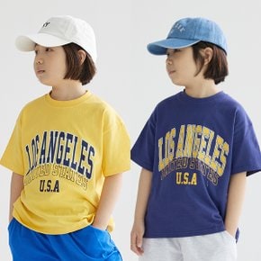 로스엔젤 반팔 티셔츠 맨투맨 / 남아 주니어 의류 초등학생 옷
