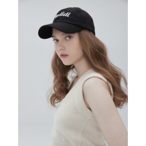 logo ball cap 001 Black