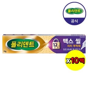 [대용량]폴리덴트 맥스 씰 의치 부착재 70g *10개