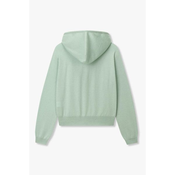 후디드 울 니트 집업 IA16146002134