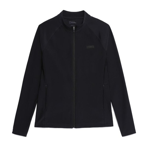 [여주점] N252URG410 베이직 집업 래쉬가드 CARBON BLACK