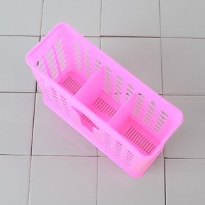 다용도 컬러 플라스틱 수저통 연필꽂이 펜꽂이