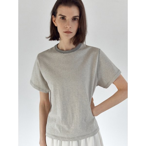 stripe t-shirt_ivory
