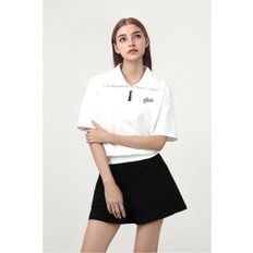 왁 골프 (WWTCM25270WHX)[WAAC X JONES] Womens Loose Fit SS Sweatshirt