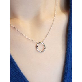 천연다이아 Mellifluous Flow Necklace_14K Gold