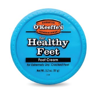  오키프 오킵스 풋케어 풋크림 뒤꿈치 OKeeffes Healthy Feet Foot Cream, 3.2 ounce Jar