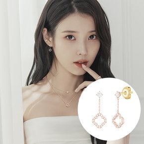 [아이유PICK] CLOVIA 14K 귀걸이 (JJCLEQ3BS152R4000)