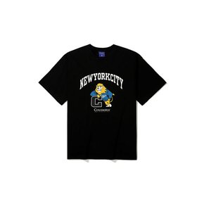 70S NYCT ROAR-EE RETRO T-SHIRTS BLACK