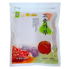 국내산 고춧가루 100g  (화건초)