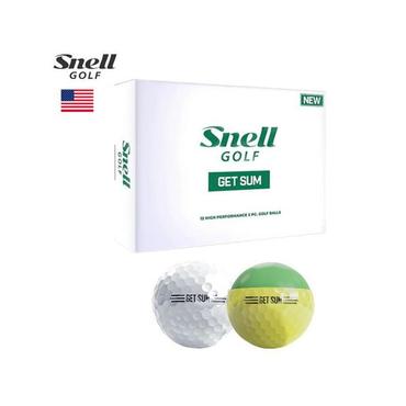 GEEK 5761878 스넬 골프 2023 GET SUM 공 1 다스 (12 구들이) Snell Golf 겟섬 USA TA3469566