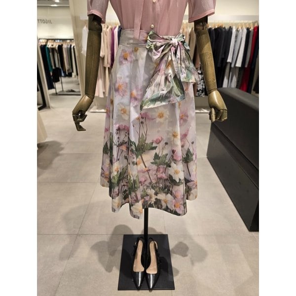 [파주점] 로맨틱 가든 플라원 리본 스커트 JR4A0SK313