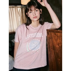 Graphic Towel Tee Pink