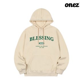 원즈 OZ 기모 후드티 BLESSING (OZ199) 크림