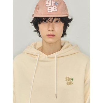 그레이버 [UNISEX]GRAE-S 자수 후드티_크림