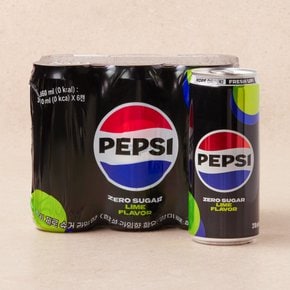펩시제로 라임향 310ml *6입