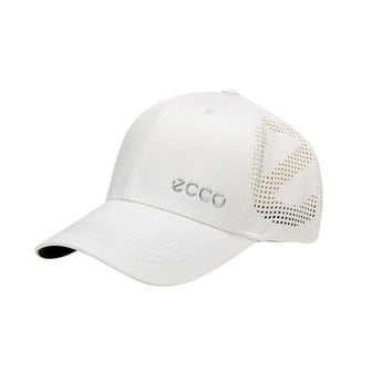  [ECCO] 로고 펀칭 볼캡 골프 모자 EB2S041 / 00301F 화이트