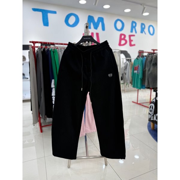 [여주점] 베어자수일자팬츠,블랙JHZZ80418