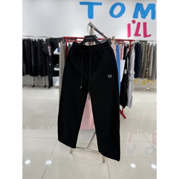 [여주점] 베어자수일자팬츠,블랙JHZZ80418