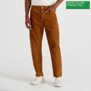 Corduroy tapered fit pants 1F_434R57CU8_90G