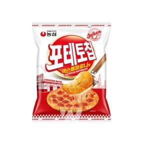 농심 포테토칩 잭슨 페퍼로니맛 105g x12개