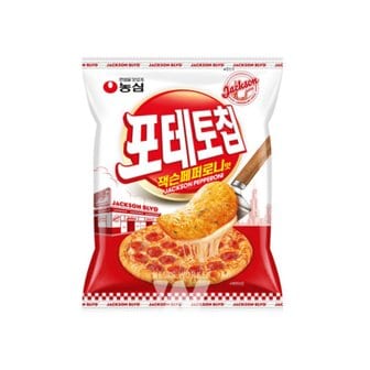  농심 포테토칩 잭슨 페퍼로니맛 105g x12개