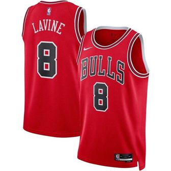 나이키 [해외] 1028844 NBA 저지 잭 라빈 [시카고 불스] Nike Unisex Swingman Jersey Red