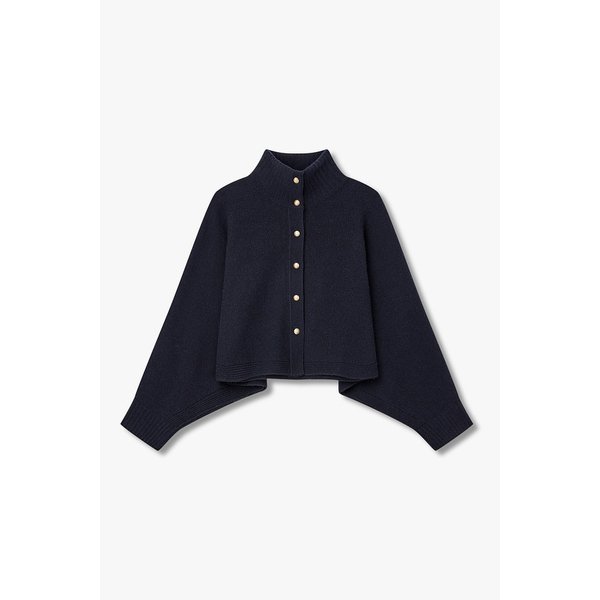 하이넥 돌먼 슬리브 니트 가디건 7115450X12147