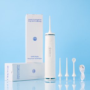 (1+1) 치과공식판매 워터 구강세정기 픽 무선 물치실 휴대용 스탠다드 V3