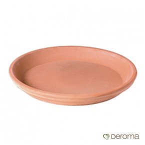 [데로마 Deroma] 테라코타 이태리토분 화분받침대 소토바소 라운드(17cm)