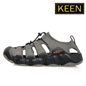 [KEEN] 킨 남성 하이퍼포트 H2 샌들 스틸 그레이 번브릭 1031743
