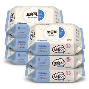 보솜이 아기 물티슈 캡 60매 x 6PACK