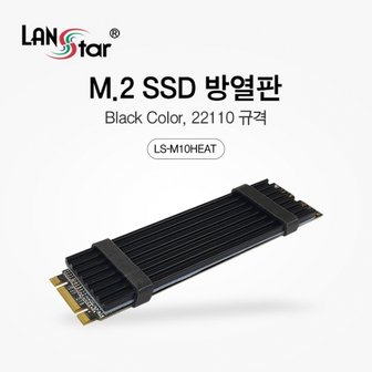 엠지솔루션 LANstar M.2 SSD 방열판 22110 규격 LS-M10HEAT