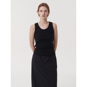 JENA SLEEVELESS TOP (BLACK)