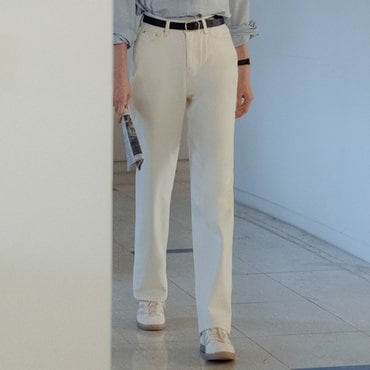 틸아이다이 Natural bleach washed denim_Cream