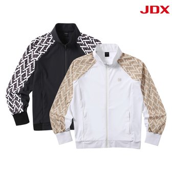 JDX_골프 [JDX] [정가:318,000원] 여성 소매 프린트 하이넥 점퍼 2종 택 1 (X4WJT5127)