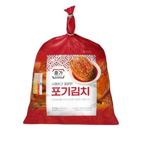 종가집 시원깔끔포기김치3.3kg(비닐)