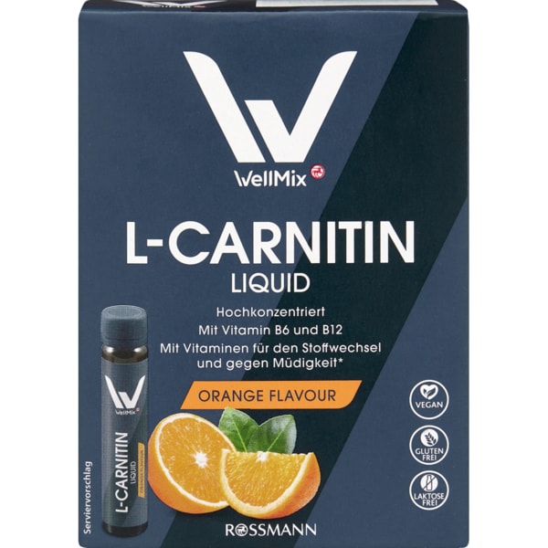 웰믹스 WellMix L-카르니틴 액상 오렌지 맛 175ml