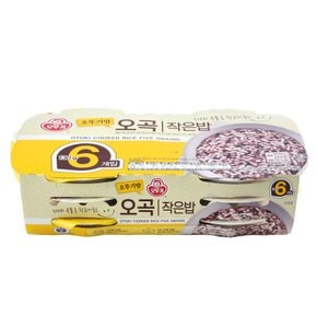 오뚜기 오뚜기밥 오곡 작은밥 130g*6개