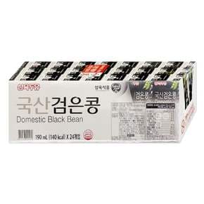 두유 국산 검은콩 두유 190ml x 24개
