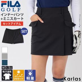 3173195 FILA GOLF 필라 골프 골프웨어 스커트 레이디스 이너 팬츠 세트 아이 CA3240174