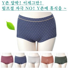 블라디여숏드로즈 세미사각 여성팬티 5매_P301559827