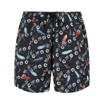 마르셀로불론 Cross Hawaiian Print Swim Short 80106192