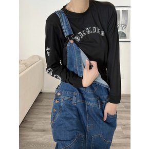 X 스핏파이어 콜라보 25FW 키즈 여성 긴팔 티셔츠 2색 택1  A8666BLK A86660OG