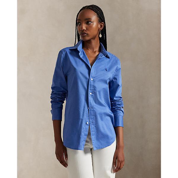 여성 클래식핏 코튼 트윌 셔츠(WMPOSHTNDO21057400)