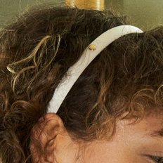 R Classic Hairband_White