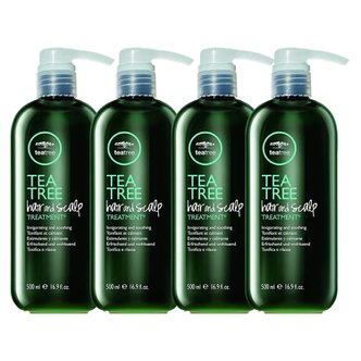  폴미첼 티트리 헤어 스칼프 트리트먼트 500ml 4팩Tea Tree Hair and Scalp Treatment