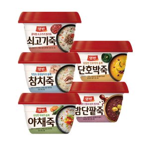 동원 [S][동원] 양반죽 285g x12개 야채/쇠고기/단호박/참치/밤단팥죽