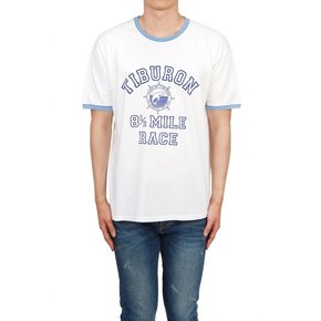 와일드동키 남성 반팔티셔츠 T TIBURON LIGHT WASHED WHITE ROYAL M