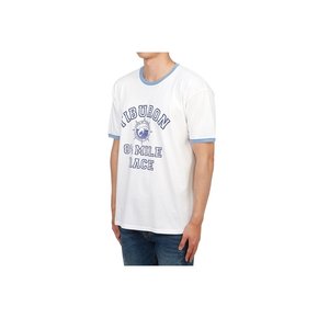 와일드동키 남성 반팔티셔츠 T TIBURON LIGHT WASHED WHITE ROYAL M